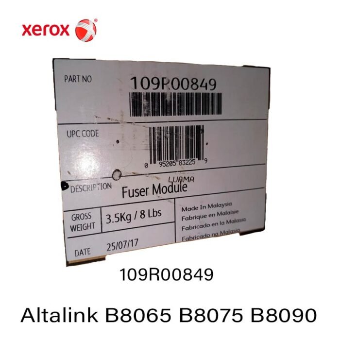 Fusor Xerox 109R00849 AltaLink B8065/B8075/B8090 100,000 paginas