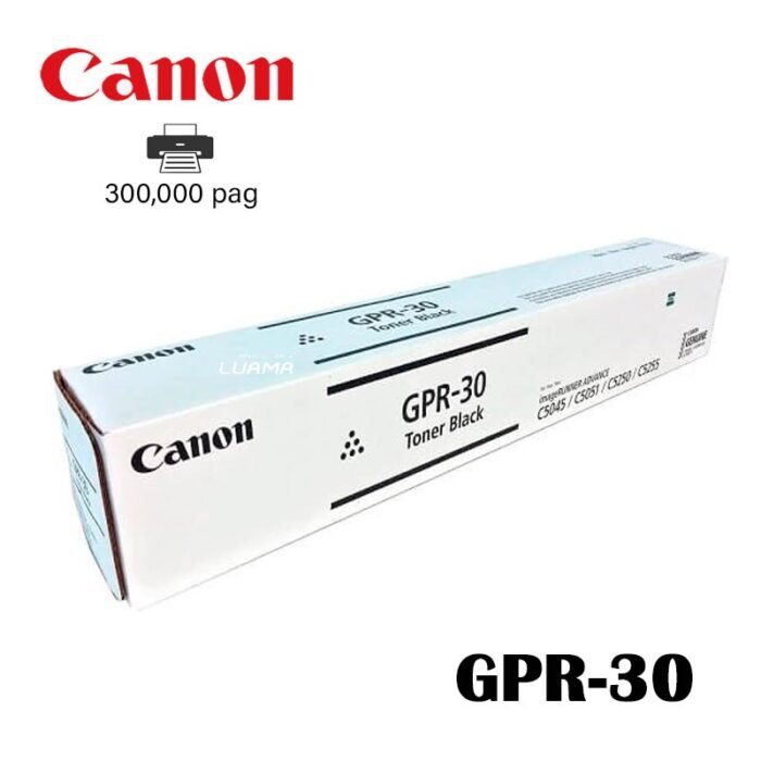 Toner Canon GPR-30 Black iR ADV C5255, C5250 38,000 Paginas