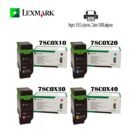 Toner Lexmark 78C0X10 Black CS421 CX421 CX522 8,500 Paginas