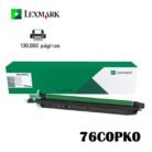 Unidad fotoconductora Lexmark 76C0PK0 Negro Para CS921, CX921 100,000pag