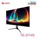 Monitor Plano TEROS TE-2714S, 27″ FHD IPS,144Hz,1ms, HDMI, DP, Audio Out, Parlantes, Negro