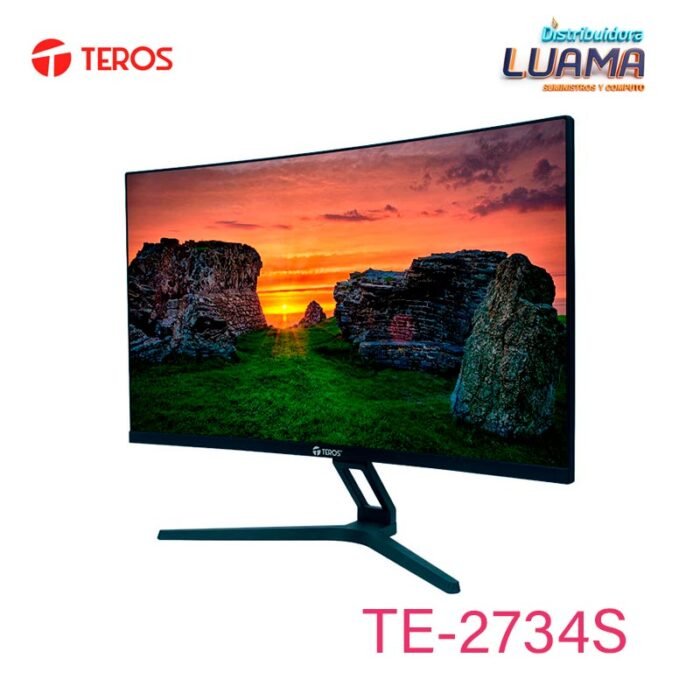 Monitor Teros Curvo TE-2734S 144mz,1ms HDMI