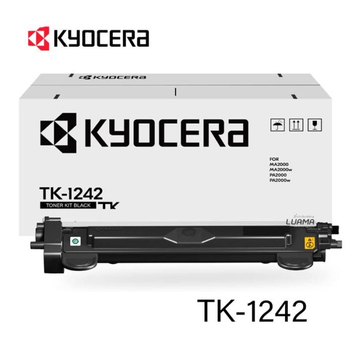 Toner Kyocera TK-1242 Negro MA2000 Rendimiento 1,500 Paginas