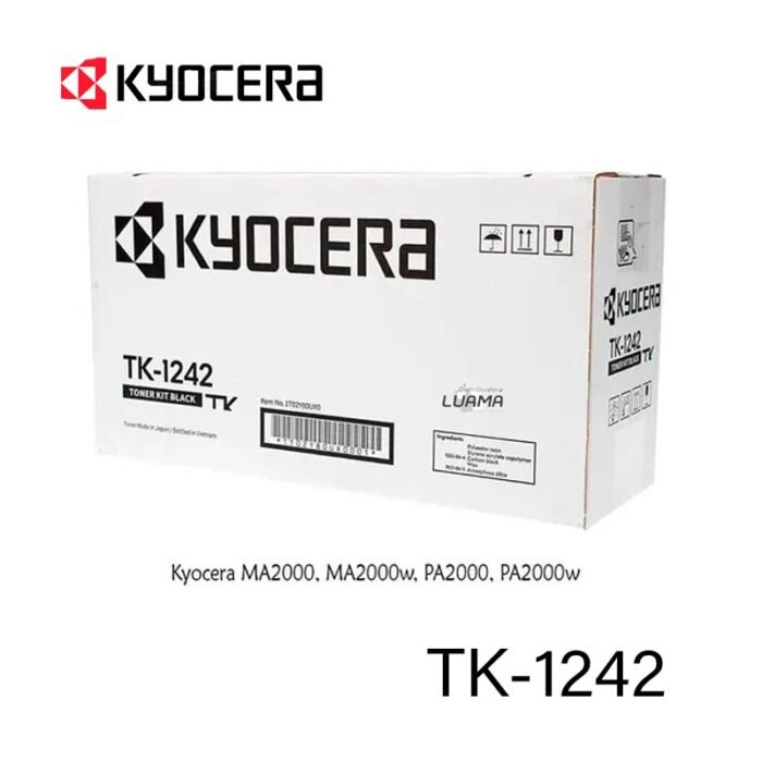Toner Kyocera TK-1242 Negro MA2000 Rendimiento 1,500 Paginas