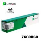 Toner Lexmark 76C0HC0 Cyan 34,000Pag alto rendimiento para CS923
