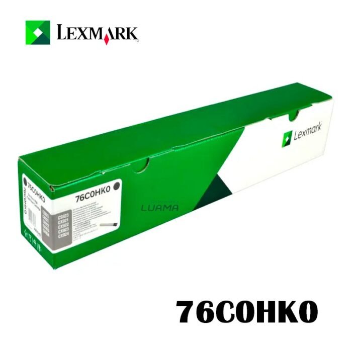 Toner Lexmark 76C0HK0 Negro 34,000Pag alto rendimiento para CS923