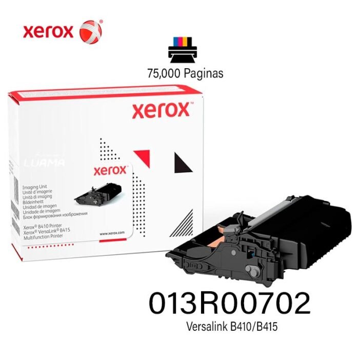 Unidad De Imagen Xerox 013R00702 Versalink B410/B415 5000 paginas