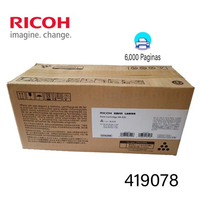 Toner Ricoh IM 430 / P502 (419078) Original