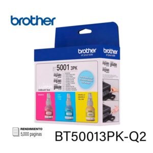 Pack 3 Tintas Brother BT50013PK Color-Ne