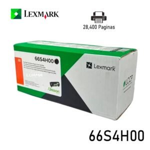 Tóner Lexmark 66S4H00 Negro MS531, MX532 28.400 Paginas