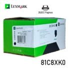 Toner Lexmark 81C8XK0 Black 28.K Original CS/X73X