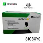 Toner Lexmark 81C8XY0 Yellow 16.2K Original CS/X73X