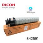 Toner Ricoh IM C2010 / IM C2510 (842591) IM C2510H Black 30k Páginas