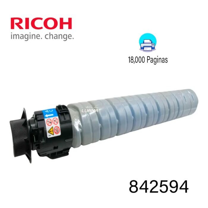 Toner Ricoh IM C2510H (842594) Cyan 18k Paginas Toner Ricoh IM C2510H (842594) Cyan 18k Paginas