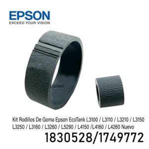 Kit Rodillos De Goma Epson L3250 L3110 L3150 L3210 L4150 L4160 L4260
