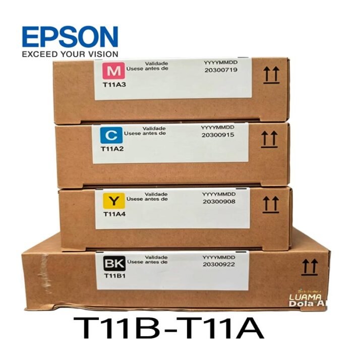 Pack De Tinta Epson Para Workforce C5810 / C5310 / C5390 / C5890 / 5891 (T11) Pack De Tinta Epson Para Workforce C5810 / C5310 / C5390 / C5890 / 5891 (T11)