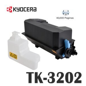Toner Kyocera TK-3202 (1T02WF0US0) para impresoras M3860idnf / M3860idn / P3260dn 40K páginas