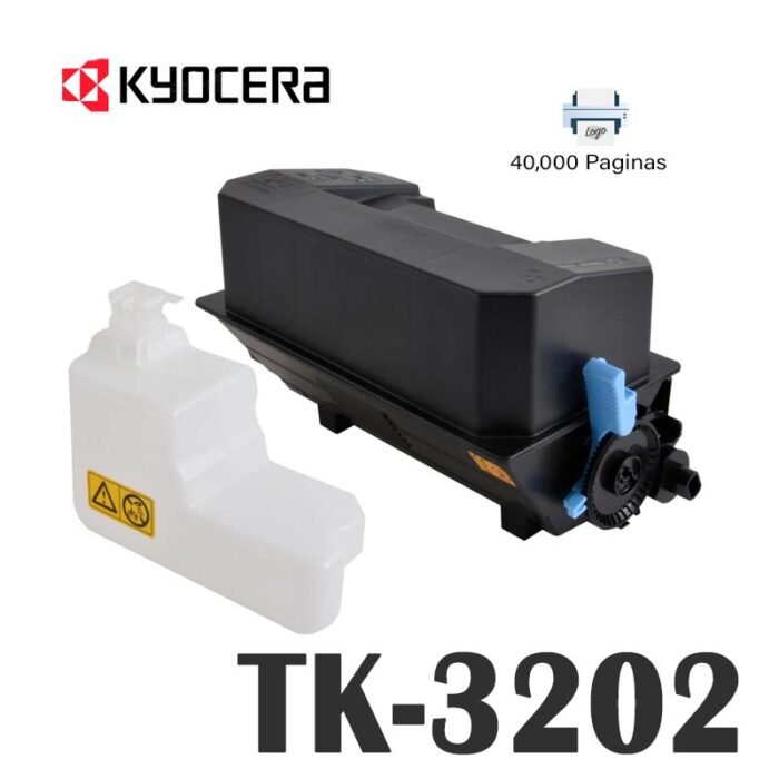 Toner Kyocera TK-3202 (1T02WF0US0) para impresoras M3860idnf / M3860idn / P3260dn 40K páginas