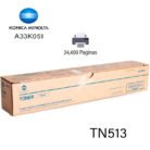 Toner Konica Minolta Bizhub 454e/554e (TN513) Negro