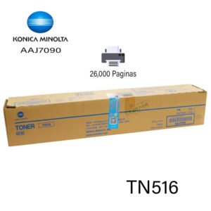 Tóner Konica Minolta Bizhub 558e/658e (TN516) Negro