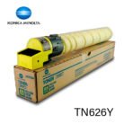 Toner Konica Minolta TN626Y Bizhub C450i/C550i/C650i Yellow 28,000 Paginas