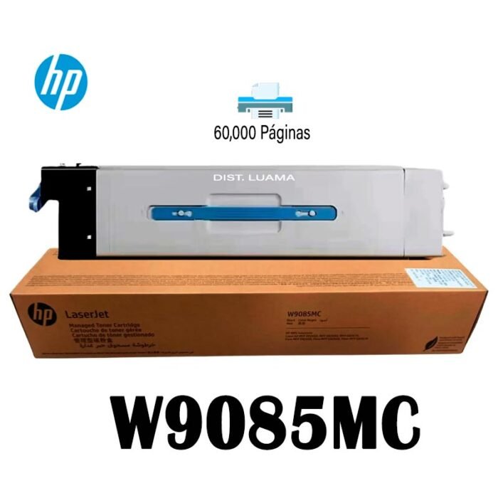 Toner Hp W9085MC L.J. Managed Flow MFP E82650Z / MFP E826z Series Black 60K Páginas