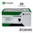 Toner Lexmark 81C8XM0 Magenta 16.2K Original CS/X73X