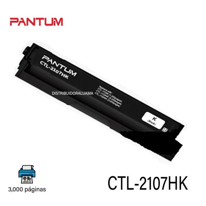 Tóner Pantum CTL-2107HK Original CP2107 y CM2107 Negro 3,000 Páginas