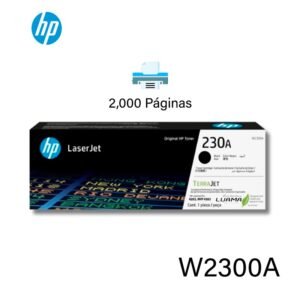 Toner HP W2300A (230A) L.J.4303FDW Black 2000 Paginas