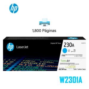 Toner HP W2301A (230A) L.J.4303FDW Cyan 1800 Paginas