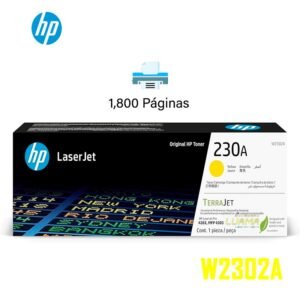 Toner HP W2302A (230A) L.J.4303FDW Yellow 1800 Paginas