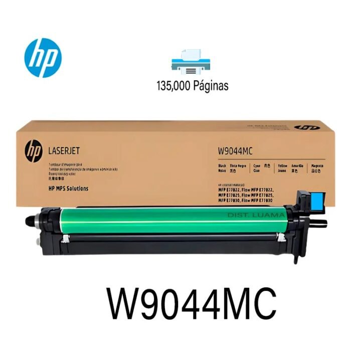 Drum Hp W9044MC Flow MFP E77822 / E77825 / E77830 (CMYK) 135K Páginas