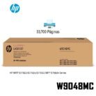 Toner Residual Hp W9048MC Flow MFP E77822/E77825/E77830/MFP E786dn Series (CMYK) Original