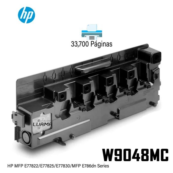 Toner Residual Hp W9048MC Flow MFP E77822/E77825/E77830/MFP E786dn Series (CMYK) Original Toner Residual Hp W9048MC Flow MFP E77822/E77825/E77830/MFP E786dn Series (CMYK) Original