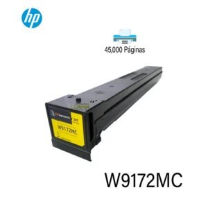 Tóner Hp W9172MC Yellow L.J. MFP E87740 45k Paginas