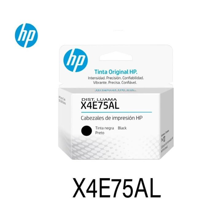 Cabezal HP X4E75AL Tanque Inteligente Negro 510/515/530/615 Cabezal HP X4E75AL Tanque Inteligente Negro 510/515/530/615