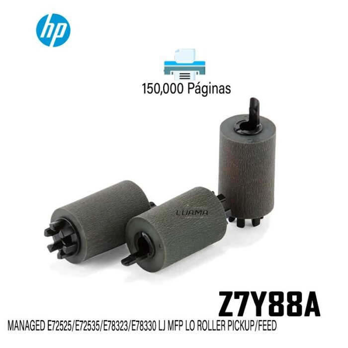 HP Laser Tray 1 Roller Flow ADF Pick Roller Kit Z7Y88A 150k Paginas HP Laser Tray 1 Roller Flow ADF Pick Roller Kit Z7Y88A 150k Paginas