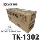 Toner Kyocera TK-1302 (1T0C150US1) Negro P/ECOSYS PA4000wx