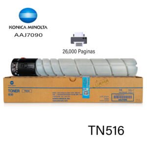 Tóner Konica Minolta Bizhub 558e/658e (TN516) Negro