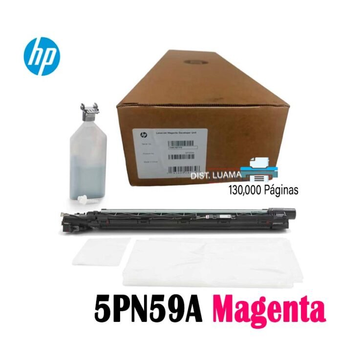 Unidad de Revelado HP 5PN59A Magenta para HP LaserJet Managed E78625 E78630 E78635 E786