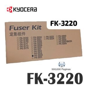 Unidad De Fusor Kyocera FK-3220 (30C0T93060) para Ecosys PA5000x PA5500x PA6000x MA5500ifx MA6000ifx