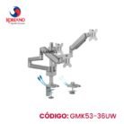 Brazo Triple Koreano Para Monitor De 17 A 32 GMK53-36UW