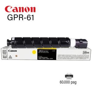 Toner Canon GPR-61 Yellow iR DX C5870i C5860i C5850i C5840i 60K Paginas