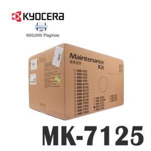 Kit De Mantenimiento Kyocera MK-7125 TASKalfa 3212i/4012i 600k Páginas