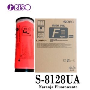 Tinta Naranja Fluorescente S-8128UA Riso (S-6946U) duplicadora digital RZ 220
