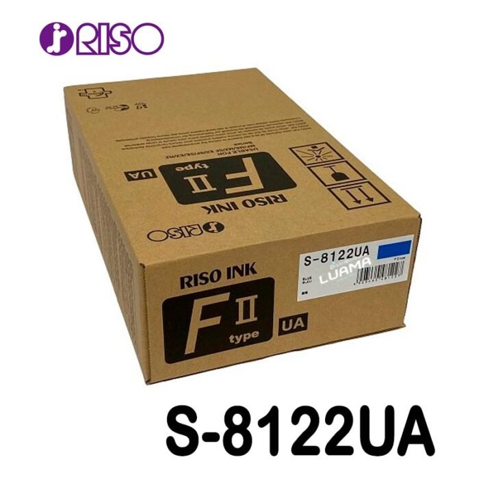 Tinta Azul Riso S-8122UA duplicadora digital RZ 220
