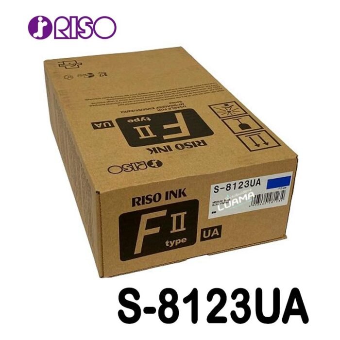 Tinta Azul Medio Riso S-8123UA duplicadora digital RZ 220