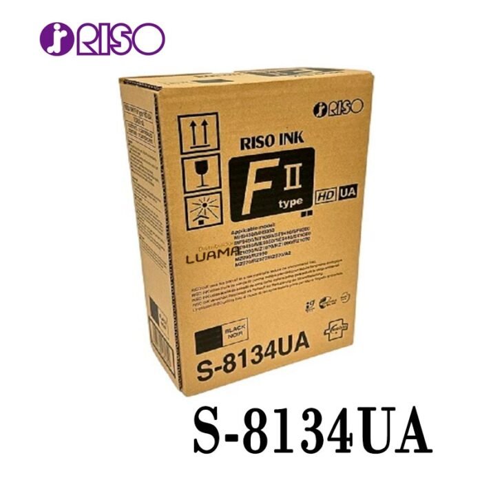 Tinta Negra S-8134UA Riso (S-6870) MZ RZ ME9450 SE9480 SF9490 MF 1000ml Tinta Negra S-8134UA Riso (S-6870) MZ RZ ME9450 SE9480 SF9490 MF 1000ml