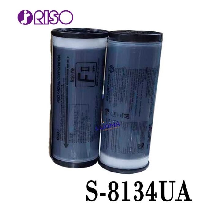 Tinta Negra S-8134UA Riso (S-6870) MZ RZ ME9450 SE9480 SF9490 MF 1000ml Tinta Negra S-8134UA Riso (S-6870) MZ RZ ME9450 SE9480 SF9490 MF 1000ml
