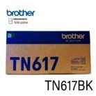 Tóner Brother TN617 / TN-617BK Original Negro MFC-L8970CDW HL-L9310CDW y DCP-L8410CDW 12.000 Páginas